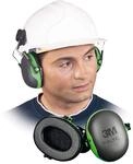 3M Helmkapsel X1P3E, Helmbefestigung, SNR 26 dB, schwarz/gr&uuml;n