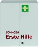 S&Ouml;HNGEN 5001004 Verbandschrank Rom, wei&szlig;, Stahlblech, ASR A4.3/DIN 13169 aus Stahl