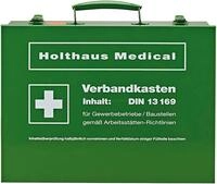 Holthaus Verbandkasten gro&szlig;, 35 x 25,5 x 10,5 cm gr&uuml;n