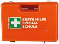 ACTIOMEDIC Medizinischer Erste-Hilfe-Kasten SCHULE, DIN 13157:2021, Notfallkoffer mit