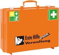 S&ouml;hngen Erste Hilfe Koffer MT-CD Verwaltung (mit F&uuml;llung, mit Wandhalterung, Koffer