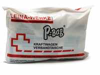 Leina-Werke 11300 KFZ-Verbandtasche P-Bag Compact, Weiß/Schwarz/Rot
