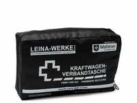 Leina-Werke 11002 KFZ-Verbandtasche Compact ohne Klett, Schwarz/Weiß
