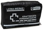 Leina-Werke 11002 KFZ-Verbandtasche Compact ohne Klett, Schwarz/Wei&szlig;