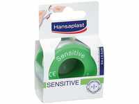 Hansaplast Fixierpflaster Sensitive (5 m x 2,5 cm), hypoallergenes Tapeband zur