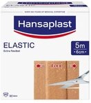 Hansaplast Elastic Pflaster 5 m x 6 cm extra flexibel, 1 St. Pflaster