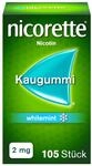 NICORETTE Kaugummi 2mg whitemint &ndash; Nikotinkaugummi zur Raucherentw&ouml;hnung &ndash;