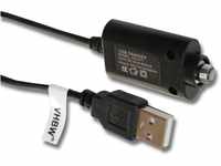 vhbw 0.25m USB Ladekabel Gewinde 3mm kompatibel mit E-Smart elektronische...