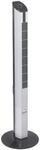Bestron Design-Turmventilator mit Schwenkfunktion, H&ouml;he: 107 cm, 50 W, Schwarz/Grau