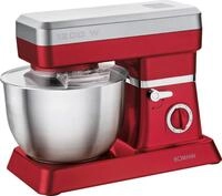 Bomann Knetmaschine | 8 Geschwindigkeitsstufen | 6,3 Liter Edelstahlsch&uuml;ssel | 3,5