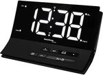 Technoline Radiowecker WT 482 mit wei&szlig;er LED-Anzeige und Funkuhr