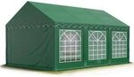 TOOLPORT Party-Zelt Festzelt 4x6 m Garten-Pavillon -Zelt PVC Plane 700 N in