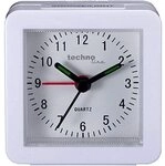 Technoline Quarzwecker Model SC, wei&szlig;, analog, klassisch