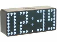 TFA Dostmann Digitaler Wecker mit LED Leuchtziffern, 98.1083.02, Weckalarm mit Snooze