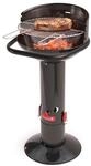 Barbecook S&auml;ulengrill rund Standgrill Edelstahl schwarz 96-cm hoch Grillrost 45-cm,