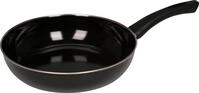 Riess, 0042-022, Gourmet Pfanne &Oslash; 24cm, Classic, SCHWARZEMAILLE, Schwarz, Volumen