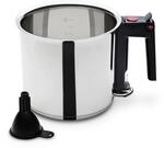 GSW 983167 Simmertopf Wasserbadkocher 1,5 L -inklusivive Einf&uuml;lltrichter, Edelstahl,