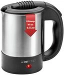 Clatronic&reg; Wasserkocher klein 0,5 Liter | Reisewasserkocher inkl. 2 Tassen,