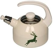 Riess, 0543-072, Fl&ouml;tenkessel Plus 2L, HIRSCH GR&Uuml;N, Beige, Gewicht 1,21kg, dreifach