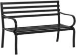 Outsunny 2-Sitzer Gartenbank Sitzbank 240kg belastbar Bank Gartenm&ouml;bel f&uuml;r den