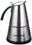 Rommelsbacher Espresso Kocher EKO 364/E, elektrisch, hochwertige Edelstahlkanne,