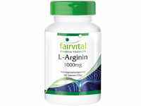 Fairvital | L-Arginin Tabletten 1000mg - HOCHDOSIERT - 100 Tabletten -...