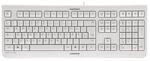Cherry Tastatur KC 1000 kabelgebunden Schweizer Layout, wei&szlig;, JK-0800CH-0