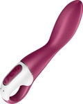 Satisfyer Heated Thrill - App-gesteuerter w&auml;rmender Vibrator (rot)