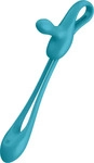 Satisfyer Plug & Play - Wiederaufladbarer Analvibrator & Penisring (blau)