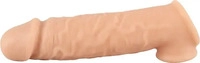 Realistixxx - Penis-Manschette mit Eichelring - 16cm (natur) nude