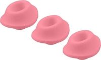 Womanizer Premium Eco - Ersatzaufsatz-Set - Pink (3 Stk.) rosa