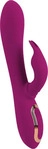Javida - 3in1 Perlen-Rotationsvibrator (lila)