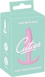 Cuties Mini Analplug - Silikon Analplug (Pink, 2,1 cm) rosa