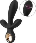 Eternal - Aufblasbarer Dreifach-Vibrator (schwarz)