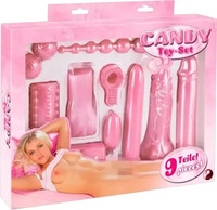You2Toys - Candy Set - Vibrationsset (9-teilig) rosa