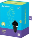 Satisfyer Sweet Treat - Akku, rotierender Klitoris-Vibrator (Schwarz)