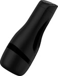 Satisfyer Men Classic - manueller Masturbator mit Saugfunktion (schwarz) nude
