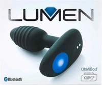 Kiiroo OhMiBod Lumen - interaktiver Prostata-Vibrator (schwarz)