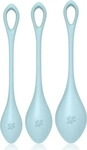 Satisfyer Yoni Power 2 - blauer Liebeskugel-Set (3-teilig) blau