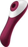 Satisfyer Dual Crush - wiederaufladbarer Vibrator f&uuml;r Vagina und Klitoris (rot)