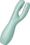 Satisfyer Threesome 3 - wiederaufladbarer Klitorisstimulator (Minze) gr&uuml;n