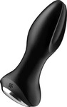 Satisfyer Rotator Plug 2 - wiederaufladbarer, perlenbesetzter Analvibrator (rot)