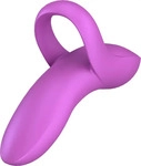 Satisfyer Bold Lover - Wiederaufladbarer wasserdichter Finger-Vibrator (Pink) rosa