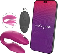 We-Vibe Sync - Paarvibrator mit App- und Fernbedienungssteuerung (Pink) rosa
