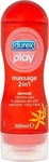 Durex 2in1 Massage&ouml;l - Ylang Ylang (200ml) rot, Grundpreis: &euro; 47,75 / l