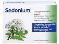 Sedonium zur Anwendung bei leicht nervöser Anspannug und bei Schlafstörungen
