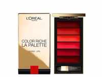L'Oréal Paris Lippen Make-up Color Riche La Palette Lip red/Lippenstift...