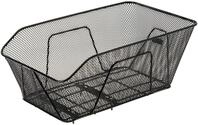 Proline Rosano Hinterradkorb, schwarz, 50 x 30 x 24 cm