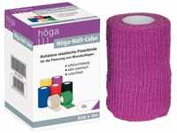 Höga-Haft-Color lila 8 cm x 4 m gedehnt, kohäsive (selbsthaftende) elastische