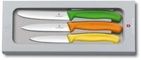 Victorinox Swiss Classic, K&uuml;chenmesser Set, 3teilig, Gem&uuml;se-, Tomaten- und